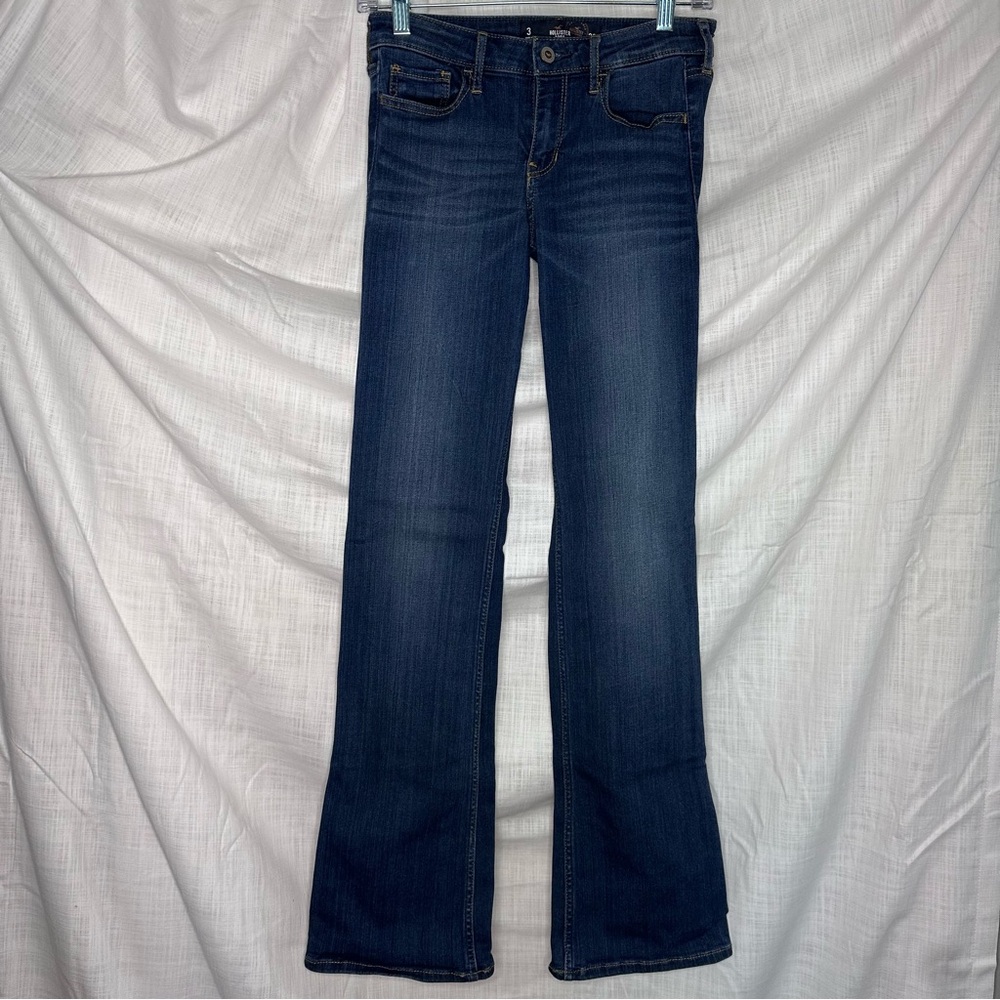 Hollister Blue Boot Cut Jeans with Classic Flare